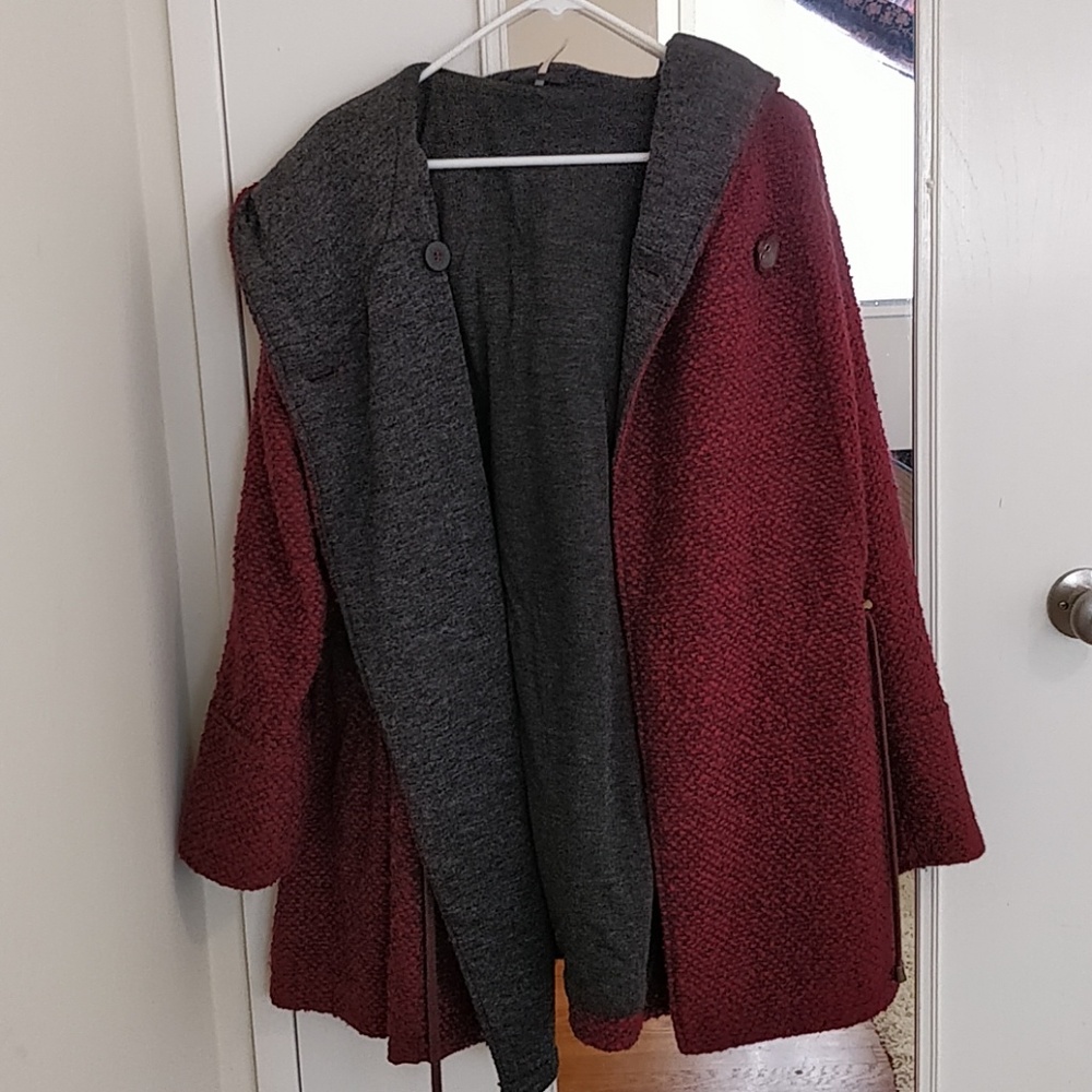 Free People Satellite Image Swing Coat